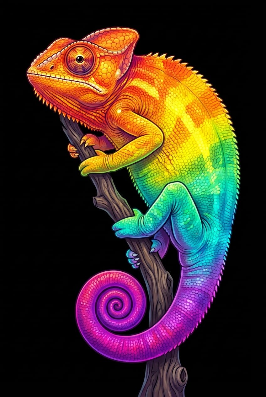 Beats of Colors - Chamäleon